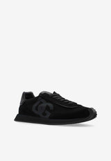 Dolce & Gabbana DG Cushion Lace-Up Sneakers Black CS2288 A5355-8B956
