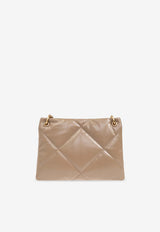 Tory Burch Kira Quilted Leather Shoulder Bag Beige 161885 0-250