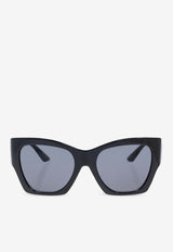 Versace Medusa Cat-Eye Sunglasses Gray 0VE4452 0-GB1 87