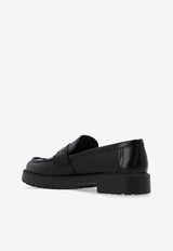 Tory Burch Classic Calfskin Loafers Black 163948 0-006