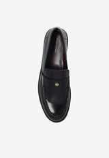Tory Burch Classic Calfskin Loafers Black 163948 0-006