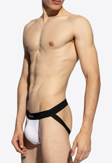 Tom Ford Logo Waistband Jockstraps White T4LC61040 0-100