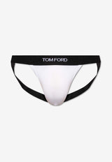 Tom Ford Logo Waistband Jockstraps White T4LC61040 0-100