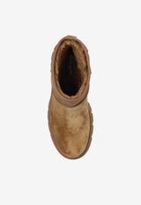 Gianvito Rossi Stormy Platform Ankle Boots Brown G73055 20GOM-SNFCMCC