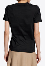 Moncler Embellished Logo T-shirt Black J20938C00017 829FB-999