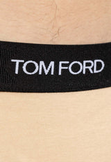 Tom Ford Logo Waistband Briefs Beige T4LC11040 0-272