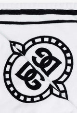 Dolce & Gabbana Bandana Print Bath Towel White M0A00T II7FW-HA9RB