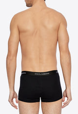 Dolce & Gabbana Logo Waistband Boxers - Set of 2 Black M9D87J ONN96-N0000