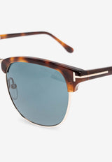 Tom Ford Henry Aviator Sunglasses Gray FT0248 0-5353V