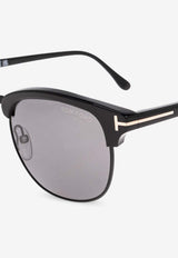 Tom Ford Henry Aviator Sunglasses Gray FT0248 0-5301D