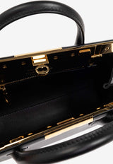 Dolce & Gabbana Marlene Leather Handbag Black BB7744 A3G19-80999