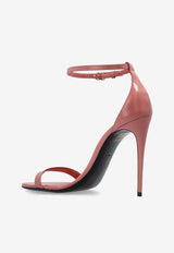 Dolce & Gabbana Keira 105 Polished Leather Sandals Pink CR1717 A1037-80405