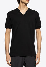 Dolce & Gabbana Basic V-neck T-shirt Black G8KG0T FU7EQ-N0000