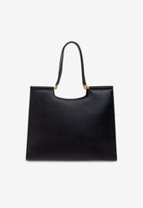 Dolce & Gabbana Large Sicily Leather Tote Bag Black BB7727 B7321-80999