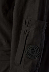 Moncler Balloon-Sleeved Shirt Black K10932F00003 598C7-999