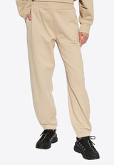 Moncler Embroidered Logo Track Pants Beige K10938H00005 809KR-21E