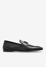 Dolce & Gabbana Ariosto Calf Leather Loafers Black A50462 A6O70-80999