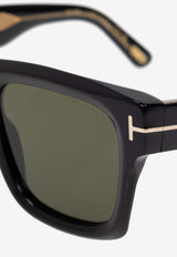 Tom Ford Icon Square Sunglasses Green FT1200 0-5301N