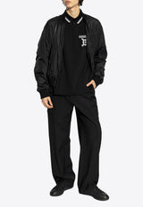 Dolce & Gabbana Logo Patch Polo T-shirt Black G8SN2Z G7N8M-N0000