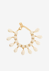 Dolce & Gabbana Faux-Pearl Embellished Bracelet Gold WBR2Y2 W1111-W0111
