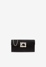 Roger Vivier Efflorescence Crystal Embellished Clutch Black RBWAMFD0200RS0 0-B999