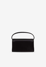 Roger Vivier Micro Pilgrim Crystal-Buckle Satin Bag Black RBWABDH0000RS0 0-B999