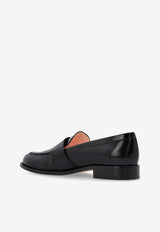 Roger Vivier Très Vivier Crystal Buckle Loafers Black RVW70041080D1P 0-B999
