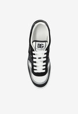 Dolce & Gabbana Portofino Leather Low-Top Sneakers Monochrome CS2305 A6D68-89697