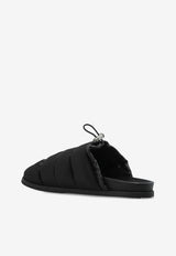 Moncler Mon Pocket Quilted Slippers Black K109B4M00040 M5080-999