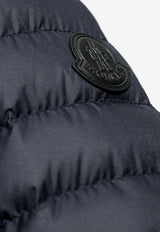 Moncler Varax Zip-Up Down Jacket Navy K10931A00060 596ZR-742