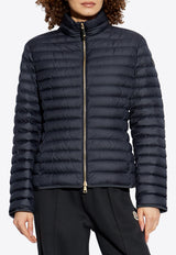 Moncler Varax Zip-Up Down Jacket Navy K10931A00060 596ZR-742