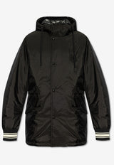 Moncler Vernant Reversible Hooded Jacket Black K10911C00004 539ZD-999