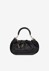 Roger Vivier Medium Viv Choc Royal Shoulder Bag Black RBWAOGS0300YDR 0-B999