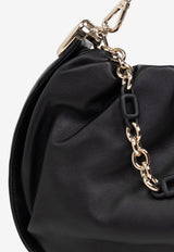 Roger Vivier Medium Viv Choc Royal Shoulder Bag Black RBWAOGS0300YDR 0-B999