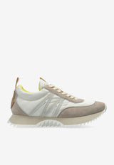 Moncler Pacey Low-Top Sneakers Cream K109B4M00170 M4156-041