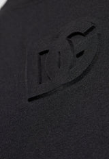 Dolce & Gabbana Raised DG Logo T-shirt Black G8SJ7Z G7O2T-N0000