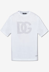 Dolce & Gabbana DG Logo Print T-shirt White G8PN9T G7O4O-W0800