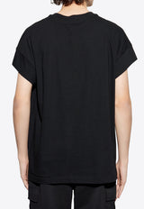 Dolce & Gabbana Embossed DG Logo T-shirt Black G8SN4Z G7O2T-N0000