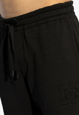 Dolce & Gabbana Embossed DG Logo Drawstring Pants Black GP0G4Z G7O2S-N0000
