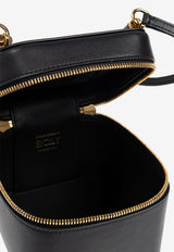 Dolce & Gabbana Sicily Calf Leather Handbag Black BB7715 B7321-80999