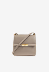 Dolce & Gabbana Marlene City Calf Leather Shoulder Bag Beige BB7726 A3G19-8I399