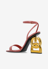 Dolce & Gabbana Keira 105 Sandals in Patent Leather Pink CR1175 A1471-80405