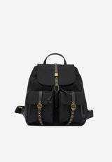 PINKO Medium Classic Nylon Backpack Black 106051A358Z99Q_507fd10c-4088-4b99-a29f-cba50e0facc9
