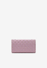 Valentino Rockstud Spike Crossbody Bag Pink 8W0B0137DII/S_VALE-QNV