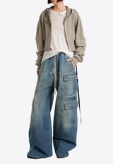 Rick Owens DRKSHDW Temple Double Cargo Jumbo Belas Jeans Blue DS01F4324SDWB_06