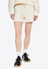 Moncler Logo Patch Mini Shorts Cream K10938H00017 89A1K-034