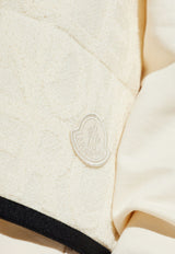 Moncler Smanicato Zip-Up Vest Cream K10938G00039 89AX9-034