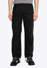 Dolce & Gabbana Nylon Cargo Pants Black GP0L1T FUEFJ-N0000