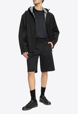 Dolce & Gabbana Logo Plaque Bermuda Shorts Black GP0Y4T FUFNV-N0000