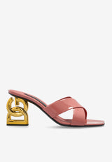 Dolce & Gabbana 35 Patent Leather Mules Pink CR1595 A1471-80405
